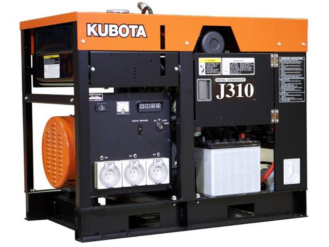 Дизельный генератор Kubota J310