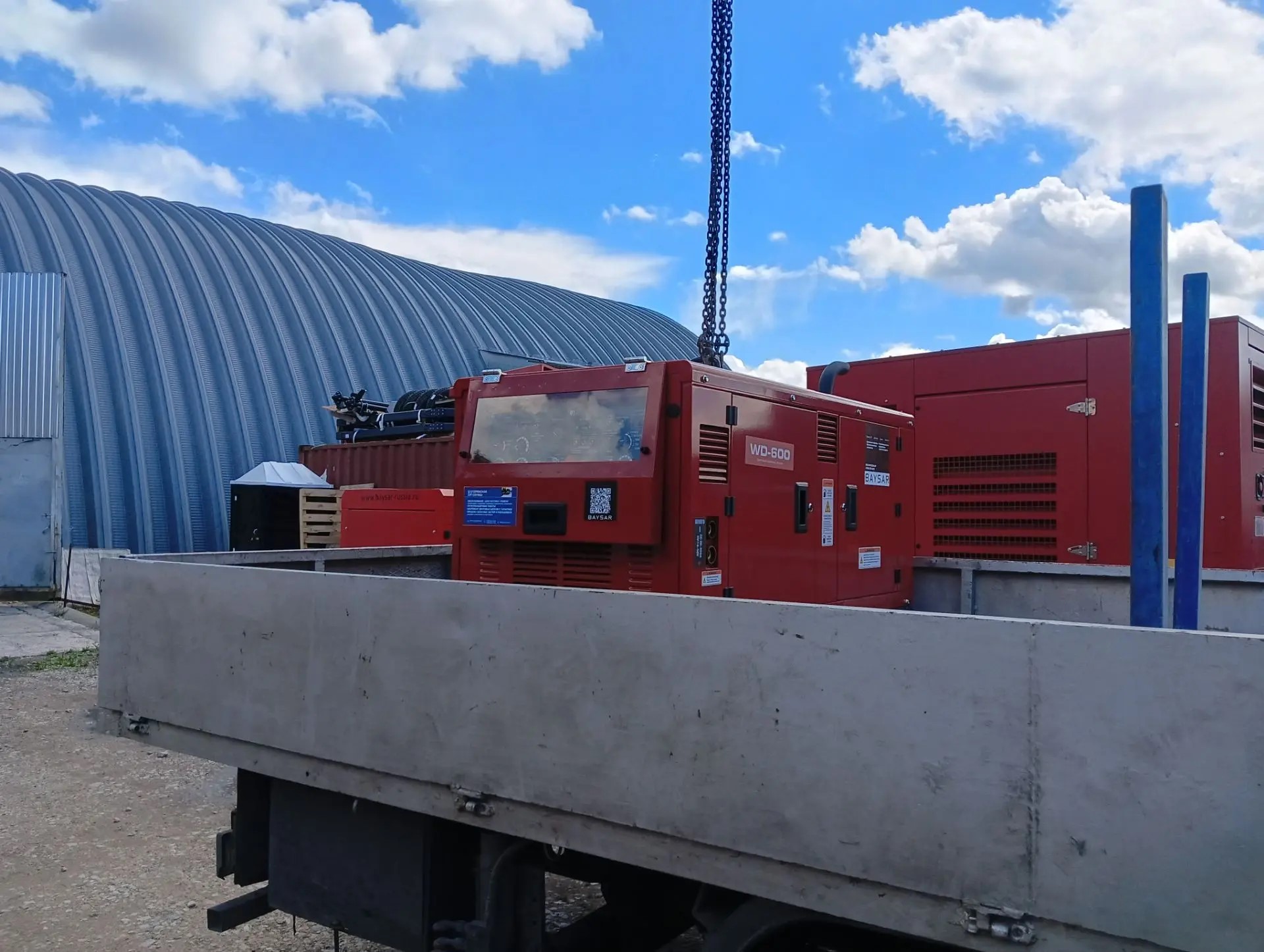 Сварочный генератор BAYSAR WD-600 DUAL отправился в Краснодарский край