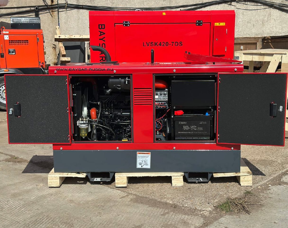 Дизельный двухпостовой сварочный генератор BAYSAR WD-600 DUAL